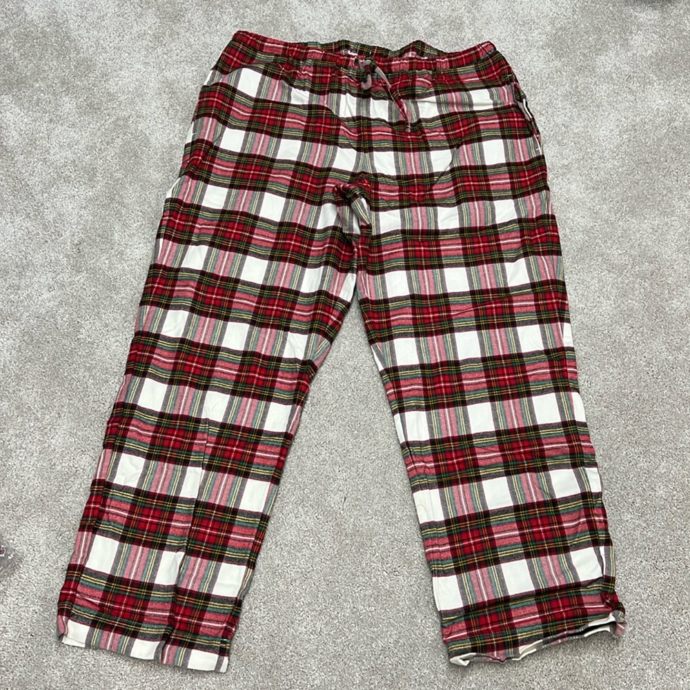 Hanna Anderson Plaid Flannel Pajama Pants